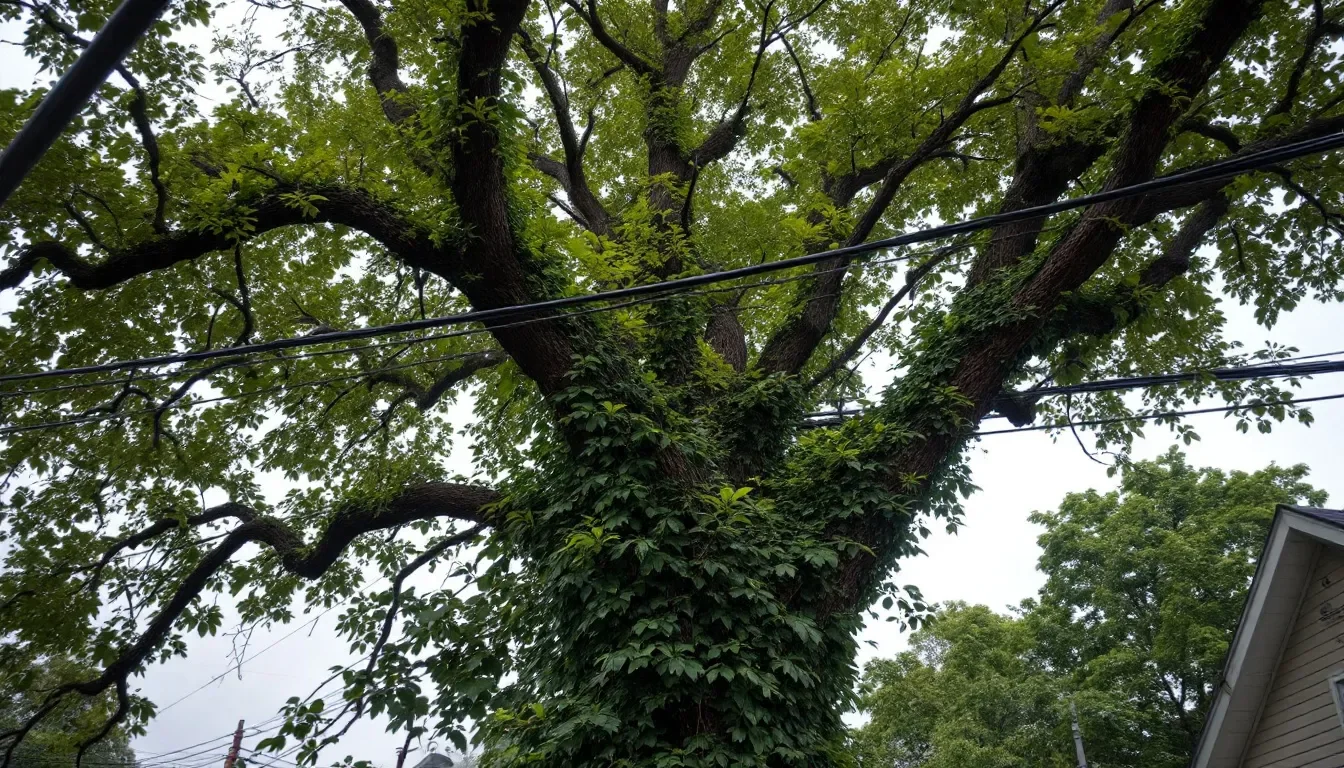 Power Line Tree Clearing in Canton