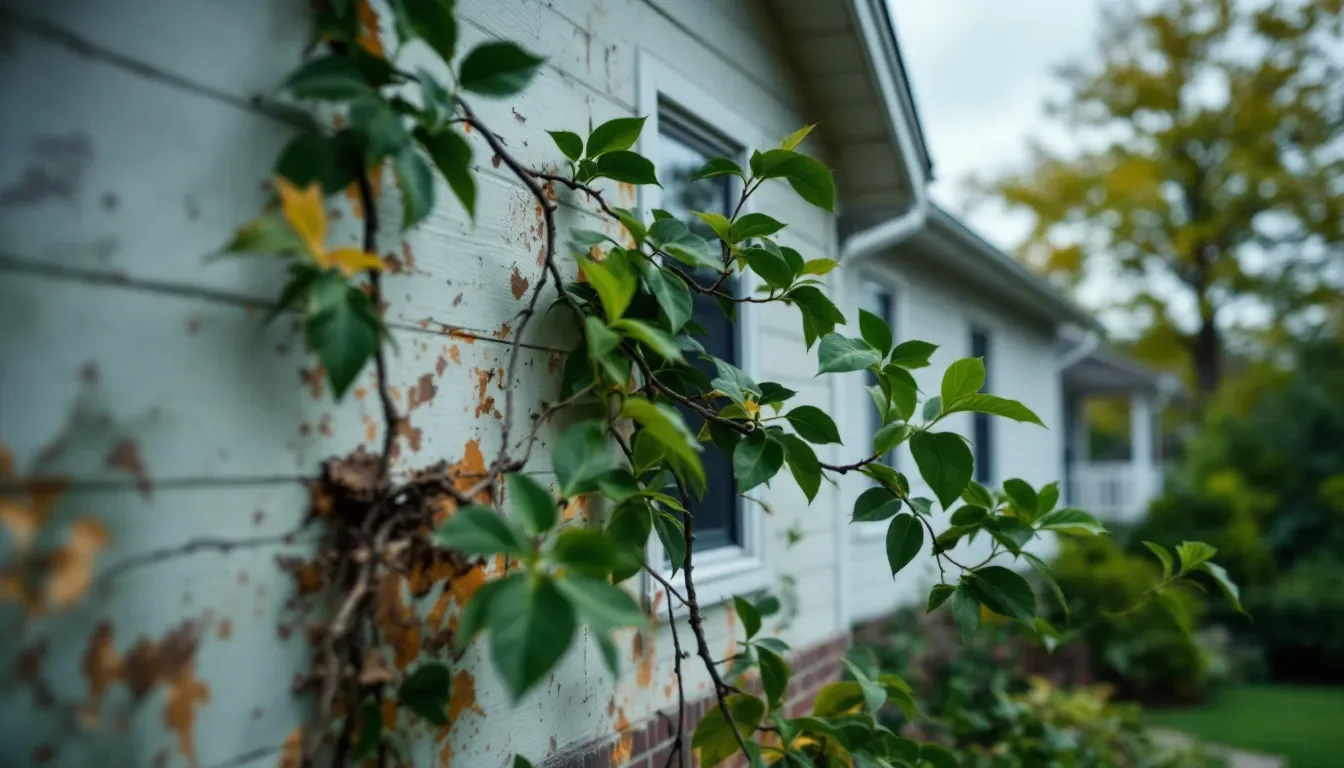 Fence Line Tree Trimming in Canton